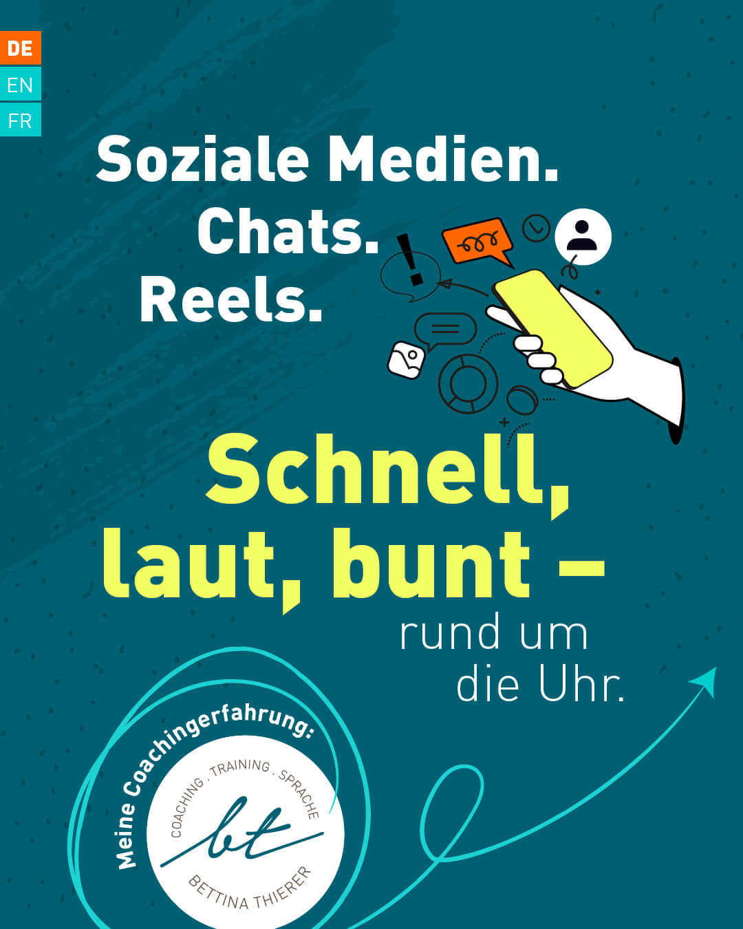 Soziale Medien, Chats, Reels – Blogbeitrag von Bettina Thierer Coaching